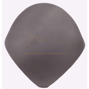 Broekstuk 3xHV Type K Monier Tuile Plat Platinagrijs Edelengobe