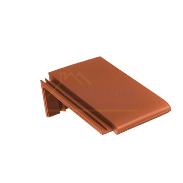 Chaperonpan 70° Monier Tuile Plat Natuurrood Naturel