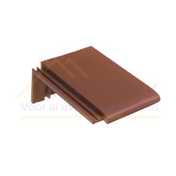Chaperonpan 90° Monier Tuile Plat Natuurrood Naturel
