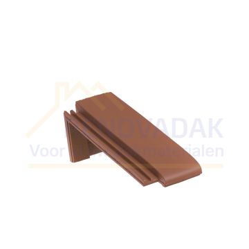 Halve Chaperonpan 70° Monier Tuile Plat Natuurrood Naturel