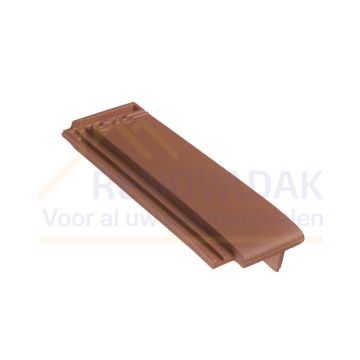 Halve Gevelpan Rechts Monier Tuile Plat Natuurrood Naturel