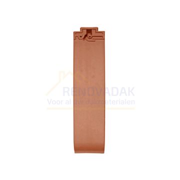Halve Eindpan Links Monier Tuile Plat Natuurrood Naturel