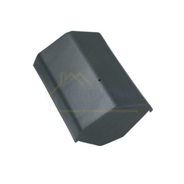 HV Eindvorst Type K Monier Tuile Plat Platinagrijs Edelengobe