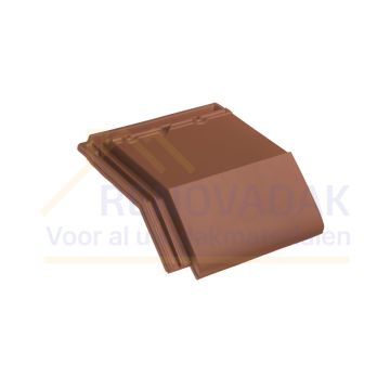 Knikgevelpan Rechts 140° Monier Tuile Plat Natuurrood Naturel