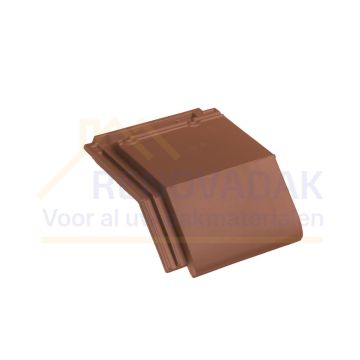 Knikpan 140° Monier Tuile Plat Natuurrood Naturel