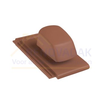 Ontluchtingspan Monier Tuile Plat Natuurrood Naturel