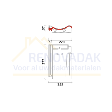 Onderpan Monier VH-Variabel Plus