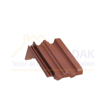 Chaperonpan 90° Monier Vlakke Mulden Natuurrood Naturel