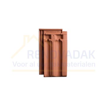 Dakpan Monier Vlakke Mulden Natuurrood Naturel