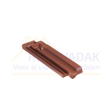 Halve pan Monier Vlakke Mulden Natuurrood Naturel