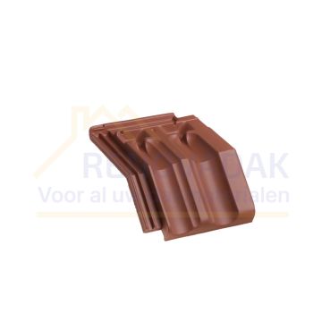 Knikpan 140° Monier Vlakke Mulden Natuurrood Naturel