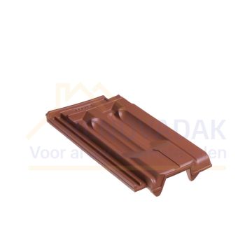 Ventilatiepan Monier Vlakke Mulden Natuurrood Naturel